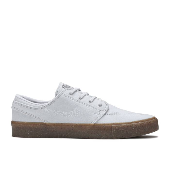 ナイキ Nike 【 Zoom Stefan Janoski Fl Rm Sb \u0027Pure Platinum Gum\u0027 Men Pure Platinum/Pure Platinum/Gum Light Brown/Pure Platinum 】 望遠レンズ エスビー Platinum プラチナム メンズ 純一無雑 Platinum プラチナム 赤銅色 赤銅色