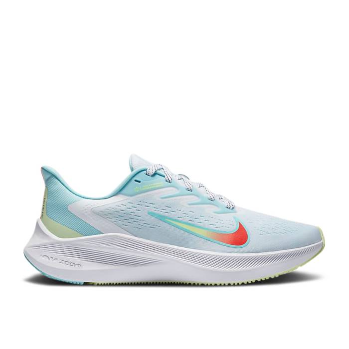 ナイキ Nike 【 Wmns Air Zoom Winflo 7 \u0027White Glacier Ice\u0027 Women White/Black/Bright Crimson/Glacier Ice 】 望遠レンズ レディース 白いこと 白いこと 黒いこと 黒いこと クリムゾン