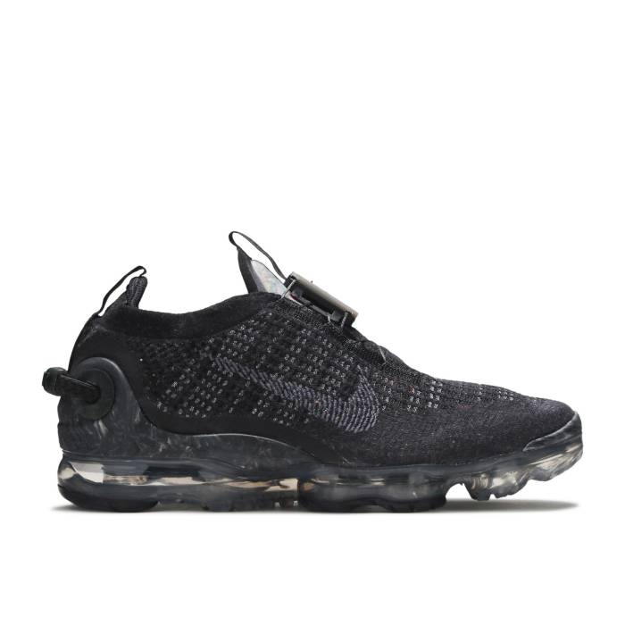 ナイキ Nike 【 Air Vapormax 2020 Flyknit \u0027Dark Grey\u0027 Men Black/Dark Grey/Black 】 飛球編み物 メンズ 黒いこと 黒いこと 薄墨色 薄墨色