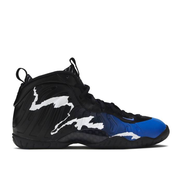 ナイキ Nike 【 Little Posite One Gs '1996 All-Star Game' Youth Black/White/Game Royal 】 ジュニア キッズ 黒色 ブラック 白色 ホワイト Game ゲーム|スニケス