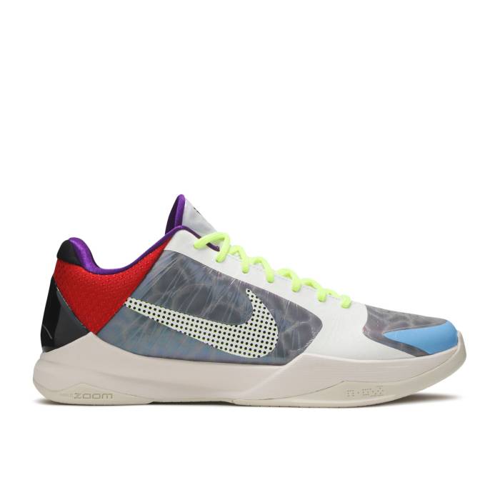 ナイキ Nike 【 P.j. Tucker X Zoom Kobe 5 Protro Pe Men Particle Grey/Light Cream/Sail/White 】 ズーム Kobe コービー プロトロ メンズ 灰色 グレー クリーム 白色 ホワイト