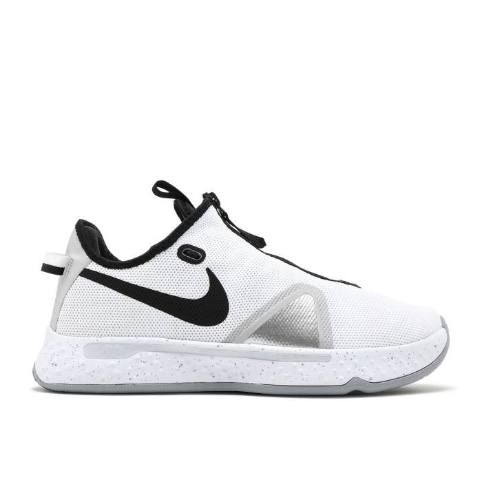 ナイキ Nike 【 Pg 4 Team \u0027White Wolf Grey\u0027 Men White/Wolf Grey/Black 】 Team 野球クラブ メンズ 白いこと 白いこと 薄墨色 薄墨色 黒いこと 黒いこと