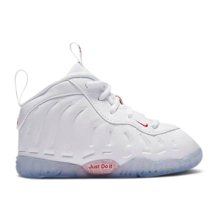 ナイキ Nike 【 Lil Posite One Td 'Thank You Plastic Bag' Infant White/University Red 】 ベビー 白色 ホワイト Red 赤・レッド｜スニケス