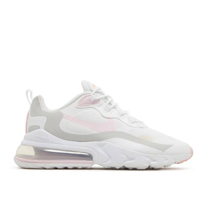 ナイキ Nike 【 Wmns Air Max 270 React \u0027White Pink Foam\u0027 Women White/Total Orange/Summit White/Pink Foam 】 マックス リアクト pink サクラ色 レディース 白いこと 白いこと orange 橙・オレンジ色 pink サクラ色