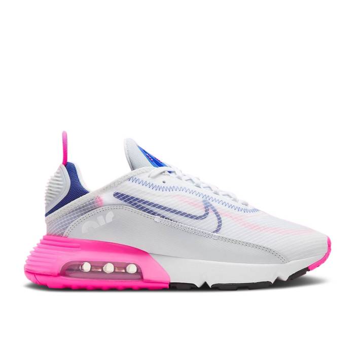 ナイキ Nike 【 Wmns Air Max 2090 \u0027Laser Pink\u0027 Women White/Concord/Pink Blast/Pure Platinum 】 マックス レディース 白いこと 白いこと 調和・コン吊りひも pink サクラ色 ブラジャー同盟罷業 純然たる Platinum プラチナム