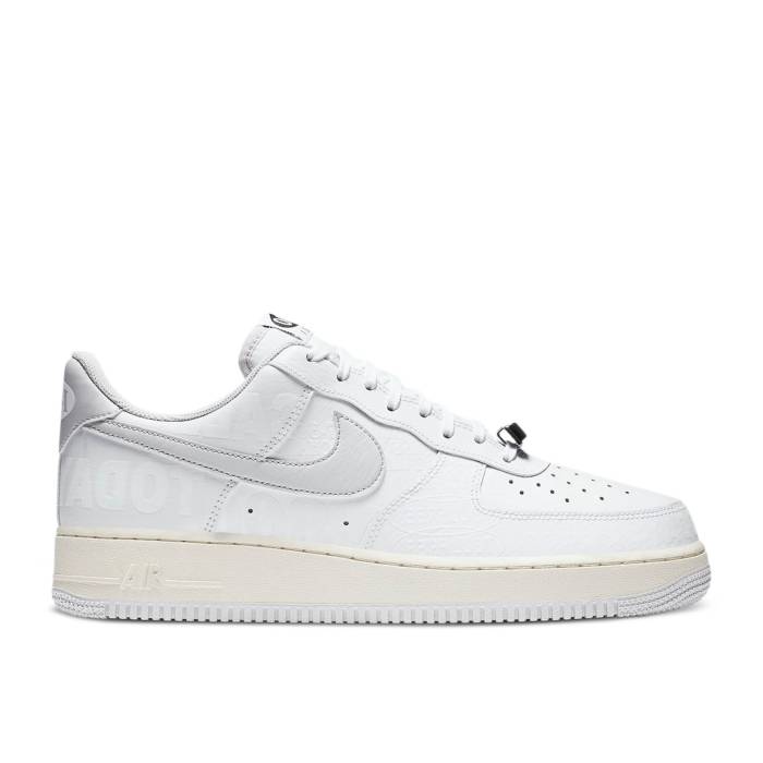 ナイキ Nike 【 Air Force 1 07 Premium 1-800 Toll Free Men White/Vast Grey/Sail/Black 】 Premium プレミアム メンズ 白色 ホワイト 灰色 グレー 黒色 ブラック