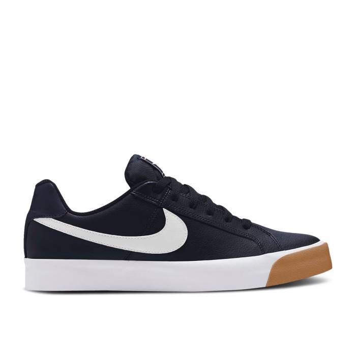 ナイキ Nike 【 Court Royale Ac \u0027Obsidian Gum\u0027 Men Obsidian/Gum Medium Brown/White 】 厚地の外套 メンズ 赤銅色 赤銅色 白いこと 白いこと