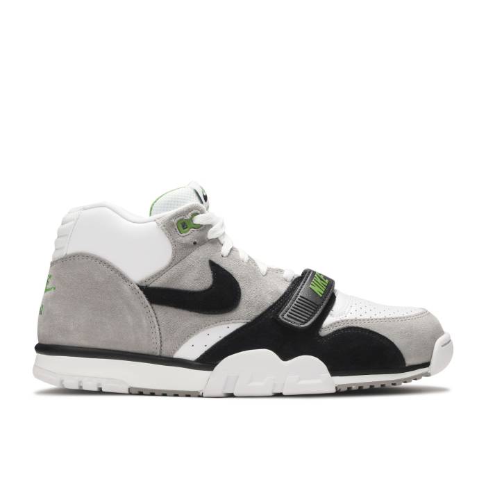 ナイキ Nike 【 Air Trainer 1 Sb Retro \u0027Chlorophyll\u0027 2020 Men Medium Grey/Black/White/Chlorophyll 】 調教師 エスビー レトロ メンズ 薄墨色 薄墨色 黒いこと 黒いこと 白いこと 白いこと