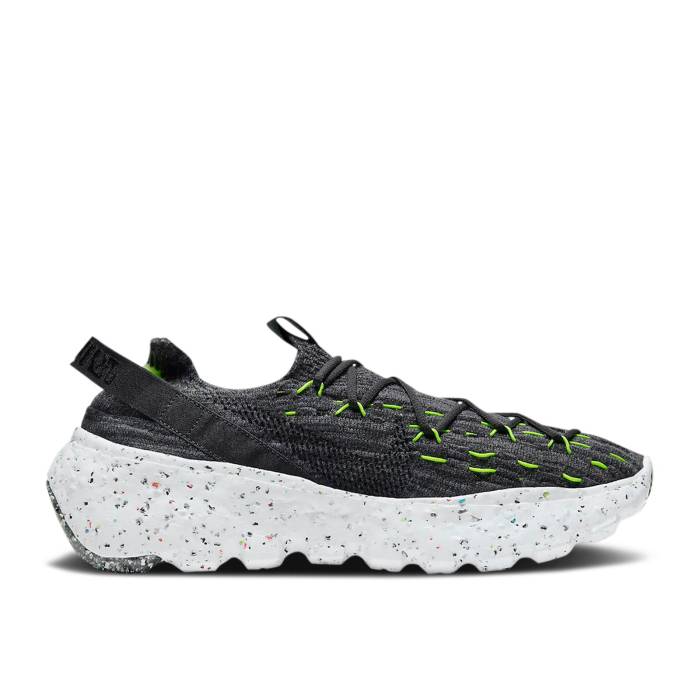 ナイキ Nike 【 Space Hippie 04 'Black Volt' Men Black/Black/Volt/White 】 メンズ 黒色 ブラック 白色 ホワイト｜スニケス