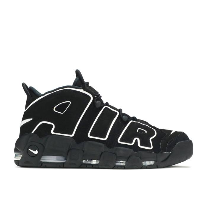 ナイキ Nike 【 Air More Uptempo \u0027Black White\u0027 2020 Men Black/White/Black 】 引きあげるペース メンズ 黒いこと 黒いこと 白いこと 白いこと