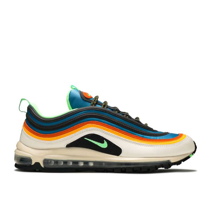 ナイキ Nike 【 Air Max 97 \u0027Green Abyss Illusion Green\u0027 Men Green Abyss/Phantom/Black/Illusion Green 】 マックス メンズ green 緑・緑であること 黒いこと 黒いこと スニーカー-靴-メンズ靴