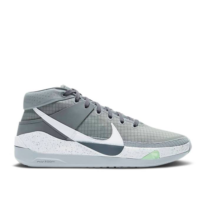 ナイキ Nike 【 Kd 13 Tb \u0027Wolf Grey\u0027 Men Wolf Grey/Cool Grey/White 】 13 サー青少年 メンズ 薄墨色 薄墨色 冷やりとした 白いこと 白いこと