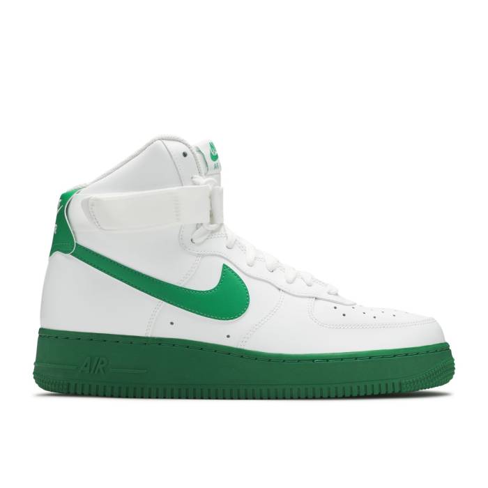 ナイキ Nike 【 Air Force 1 High \u002707 \u0027Lucky Green\u0027 Men White/White/Lucky Green 】 ご機嫌 メンズ 白いこと 白いこと green 緑・緑であること