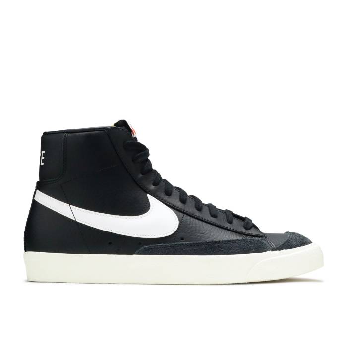ナイキ Nike 【 Blazer Mid \u002777 Vintage \u0027Black Sail\u0027 Men Black/Sail/Sail 】 ブレイザー ミッド vintage ビンテージ・ヴィンテージ メンズ 黒いこと 黒いこと