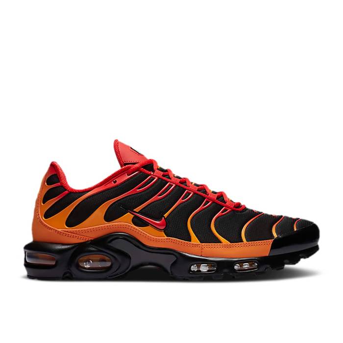 ナイキ Nike 【 Air Max Plus \u0027Volcano\u0027 Men Black/Vivid Orange/Chile Red 】 マックス メンズ 黒いこと 黒いこと orange 橙・オレンジ色 Red 赤・赤いこと