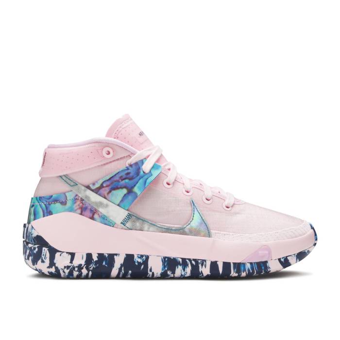 ナイキ Nike 【 Kd 13 Aunt Pearl Men Pink Foam/Light Arctic Pink/Blue Void 】 13 サーティーン メンズ pink ピンク 青色 ブルー
