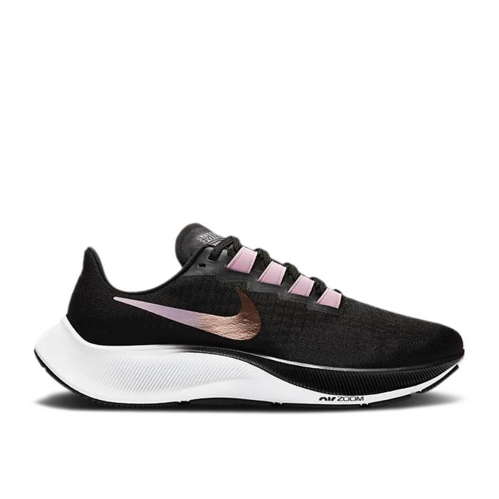 ナイキ Nike 【 Wmns Air Zoom Pegasus 37 \u0027Black Light Arctic Pink\u0027 Women Black/Light Arctic Pink/White/Metallic Red Bronze 】 望遠レンズ ペガサス レディース 黒いこと 黒いこと pink サクラ色 白いこと 白いこと Red 赤・赤いこと 銅・ブ