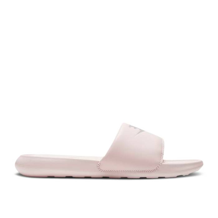 ナイキ Nike 【 Wmns Victori One Slide 'Barely Rose' Women Barely Rose/Barely Rose/Metallic Silver 】 Slide サンダル レディース Rose ローズ Silver 銀色・シルバー