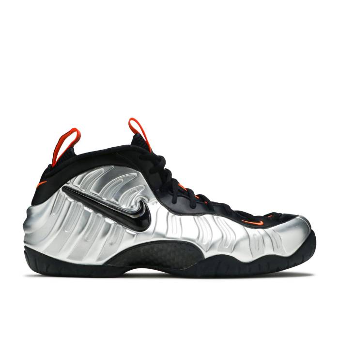 ナイキ Nike 【 Air Foamposite Pro Halloween Men Flat Silver/Black/Electro Orange 】 Foamposite フォームポジット プロ メンズ Silver 銀色・シルバー 黒色 ブラック orange 橙・オレンジ