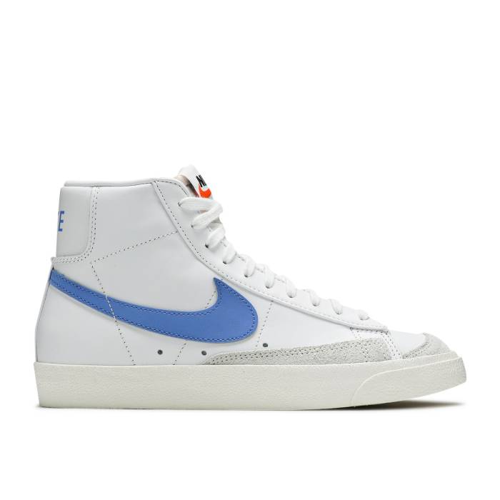 ナイキ Nike 【 Wmns Blazer \u002777 Vintage Mid \u0027Like Mike\u0027 Women White/Royal Pulse/Hyper Crimson/Black 】 ブレイザー vintage ビンテージ・ヴィンテージ ミッド レディース 白いこと 白いこと クリムゾン 黒いこと 黒いこと
