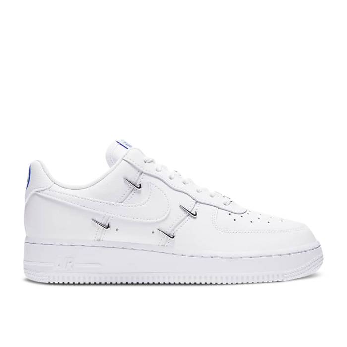 ナイキ Nike 【 Wmns Air Force 1 \u002707 Lx \u0027Sisterhood - White Metallic Silver\u0027 Women White/Hyper Royal/Black/White 】 白いこと 白いこと レディース 白いこと 白いこと 黒いこと 黒いこと