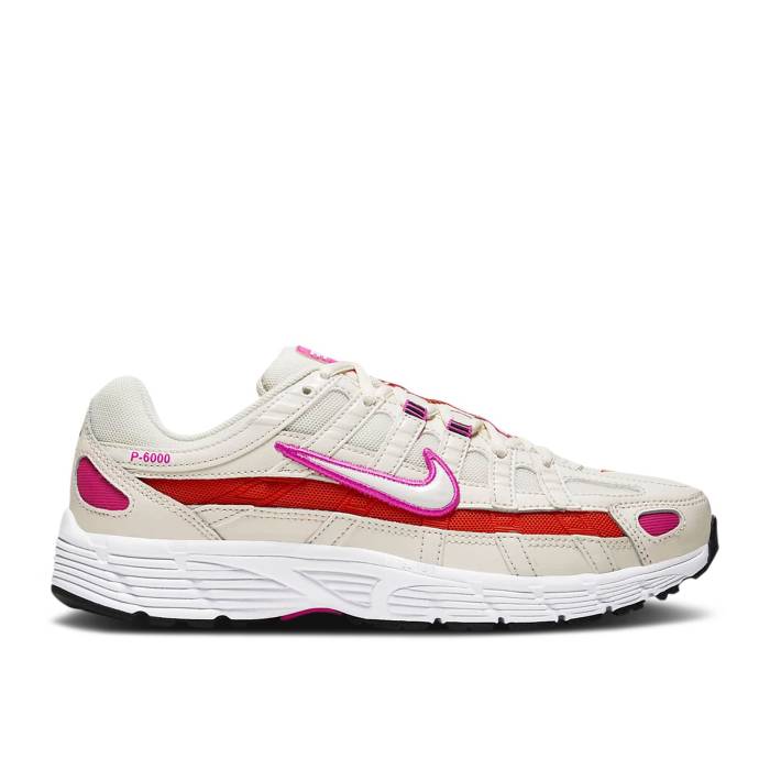 ナイキ Nike 【 Wmns P-6000 Essential \u0027Pale Ivory Team Orange\u0027 Women Pale Ivory/Fire Pink/Team Orange/White 】 象牙色 Team 野球クラブ レディース 象牙色 火の手 pink さくら色 Team 野球クラブ orange 橙・オレンジ色 白いこと