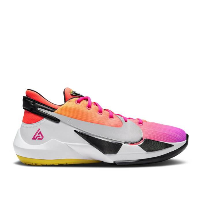 ナイキ Nike 【 Zoom Freak 2 Ep Gradient Fade Men Bright Dark Red/Flame Pink/White/Black 】 ズーム メンズ Red 赤・レッド pink ピンク 白色 ホワイト 黒色 ブラック