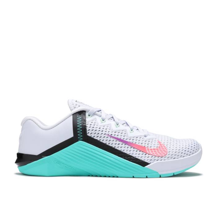 ナイキ Nike 【 Wmns Metcon 6 \u0027Football Grey Jade\u0027 Women Football Grey/Hyper Jade/Black/Flash Crimson 】 薄墨色 薄墨色 レディース 蹴球 薄墨色 薄墨色 翡翆・ジェード 黒いこと 黒いこと クリムゾン
