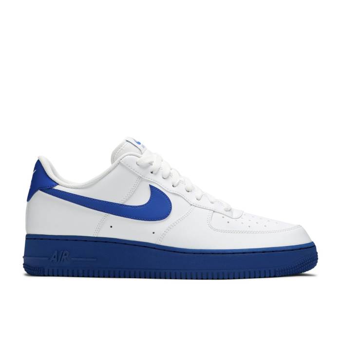 ナイキ Nike 【 Air Force 1 \u002707 Low \u0027White Royal\u0027 Men White/Royal Blue 】 メンズ 白いこと 白いこと 青碧 青碧