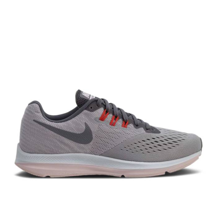 ナイキ Nike 【 Wmns Zoom Winflo 4 \u0027Atmosphere Grey\u0027 Women Atmosphere Grey/Gunsmoke 】 望遠レンズ レディース 薄墨色 薄墨色