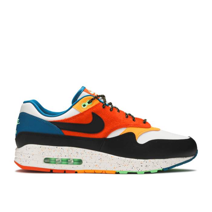 ナイキ Nike 【 Air Max 1 \u0027Multi Mix\u0027 Men Phantom/Green Abyss/Starfish/Black 】 マックス メンズ green 緑・緑であること 黒いこと 黒いこと