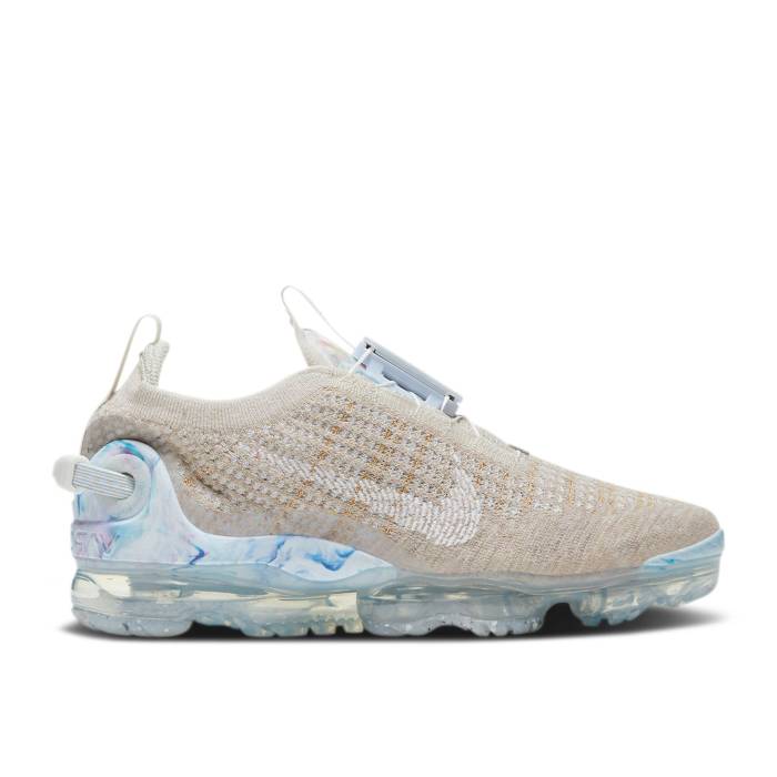 ナイキ Nike 【 Wmns Air Vapormax 2020 Flyknit \u0027Oatmeal\u0027 Women Oatmeal/White/Light Bone/Hydrogen Blue 】 飛球編み物 レディース 白いこと 白いこと 青碧 青碧