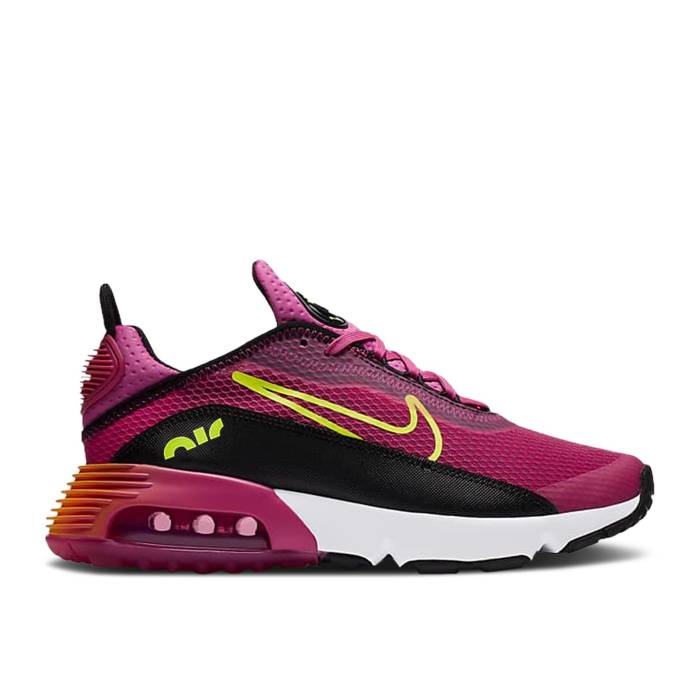ナイキ Nike 【 Air Max 2090 ガウス \u0027Active Fuchsia\u0027 Youth Active Fuchsia/Black/Chile Red/Volt 】 マックス 御坊っちゃん キッズ 黒いこと 黒いこと Red 赤・赤いこと