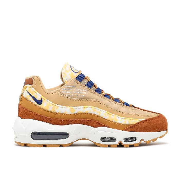 ナイキ Nike 【 Air Max 95 Twine Tawny Royal Men Twine/Tawny/Deep Royal Blue/Sail 】 マックス メンズ ディープ 青色 ブルー