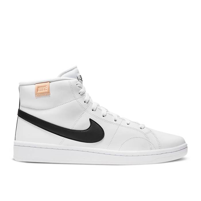ナイキ Nike 【 Court Royale 2 Mid \u0027White Onyx\u0027 Men White/White Onyx/Black 】 厚地の外套 ミッド メンズ 白いこと 白いこと 黒いこと 黒いこと