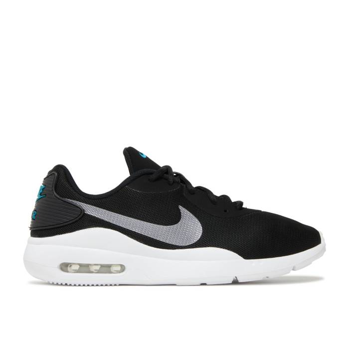 ナイキ Nike 【 Air Max Oketo \u0027Black Cool Grey\u0027 Men Black/Laser Blue/White/Metallic Cool Grey 】 マックス 冷やりとした メンズ 黒いこと 黒いこと Laser レーザ 青味 青み 白いこと 白いこと 冷やりとした 薄墨色 薄墨色