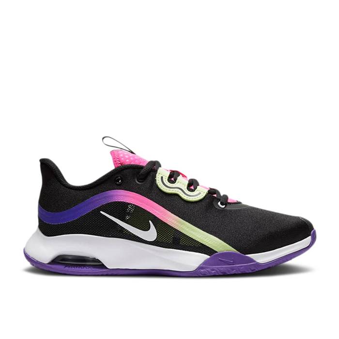 ナイキ Nike 【 Wmns Air Max Volley \u0027Black Iridiscent\u0027 Women Black/Liquid Lime/Pink Blast/White 】 マックス レディース 黒いこと 黒いこと 菩提樹 pink サクラ色 ブラジャー同盟罷工 白いこと 白いこと