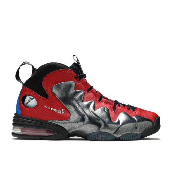 ナイキ Nike 【 Air Penny 3 \u0027Do It For Dez\u0027 Men Black/Metallic Silver/University Red/Varsity Royal 】 ペニー メンズ 黒色 ブラック Silver 銀色・シルバー Red 赤・レッド スニーカー-靴-メンズ靴