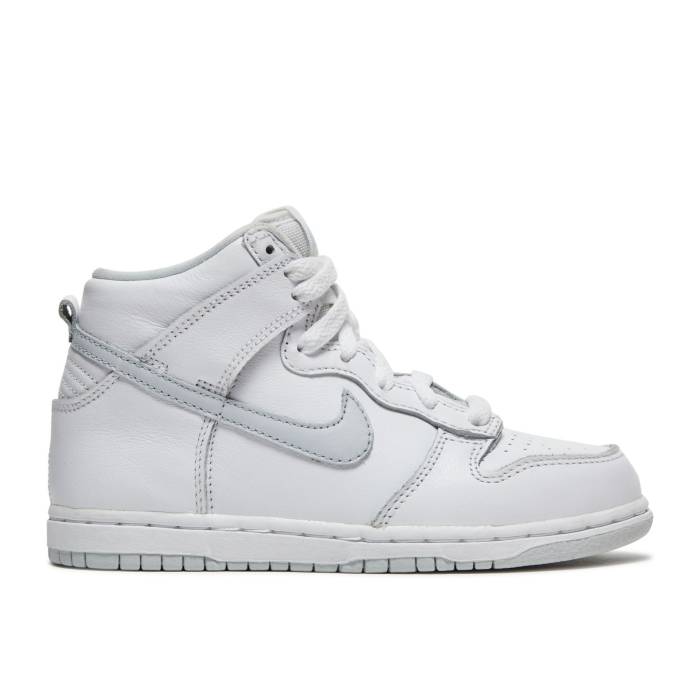 ナイキ Nike 【 Dunk High Sp Ps 'Pure Platinum' Youth White/Pure Platinum 】 ダンク ハイ ジュニア キッズ 白色 ホワイト ピュア Platinum プラチナム|スニケス