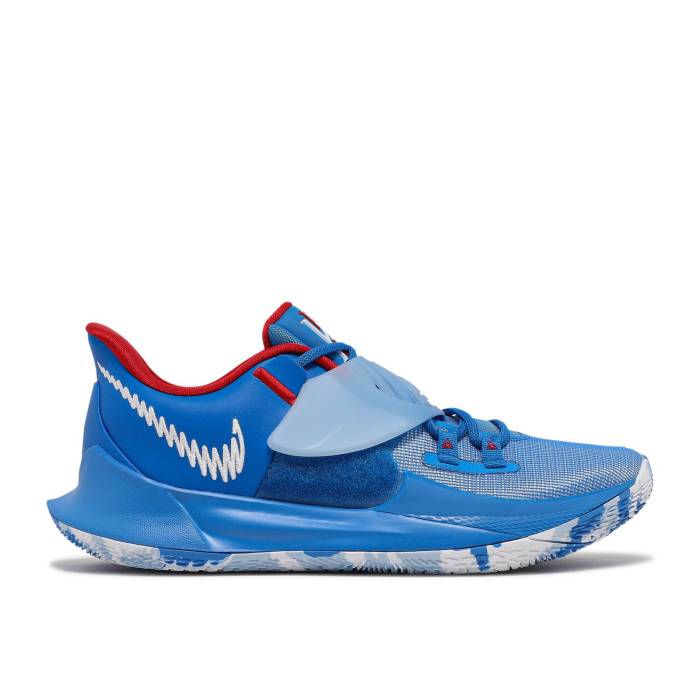 ナイキ Nike 【 Kyrie Low 3 \u0027New Jersey Nets Hardwood Classics\u0027 Men Pacific Blue/White 】 Kyrie カイリー ティーシャツ ネッツ メンズ パシフィック 青碧 青碧 白いこと 白いこと