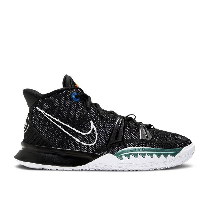 ナイキ Nike 【 Kyrie 7 Gs 'Bk Black' Youth Black/Off Noir/Chile Red/White 】 Kyrie カイリー ジュニア キッズ 黒色 ブラック Red 赤・レッド 白色 ホワイト