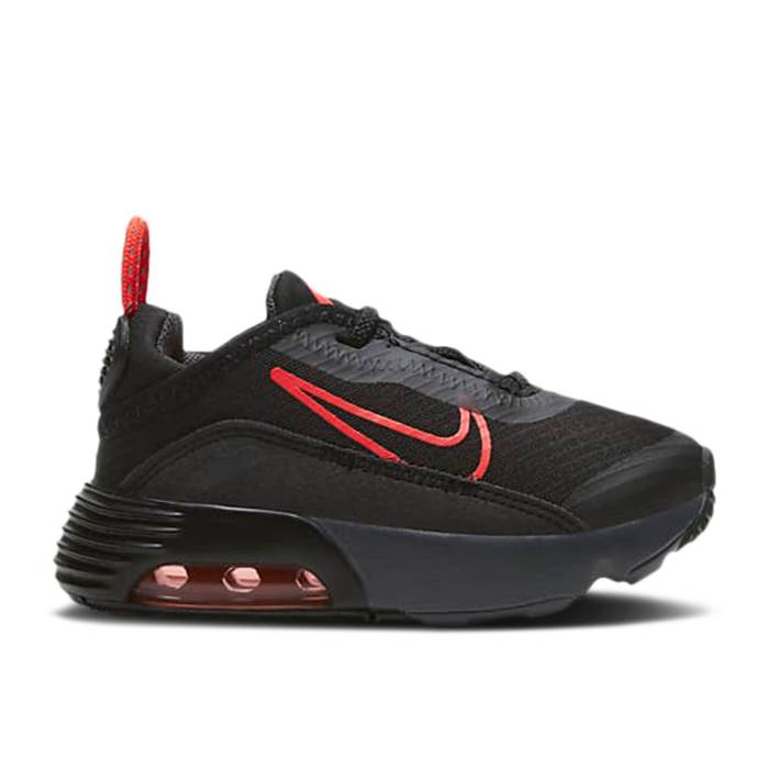 ナイキ Nike 【 Air Max 2090 Td 'Black Crimson' Infant Black/Anthracite/White/Bright Crimson 】 マックス ベビー 黒色 ブラック 白色 ホワイト クリムゾン｜スニケス