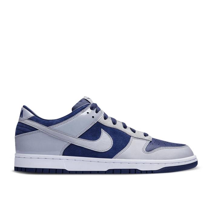 ナイキ Nike 【 Dunk Low Jp Qs \u0027Mismatched\u0027 Men Twilight Blue/Wolf Grey 】 ダンク メンズ 日暮れ 青み 青色 薄墨色 薄墨色