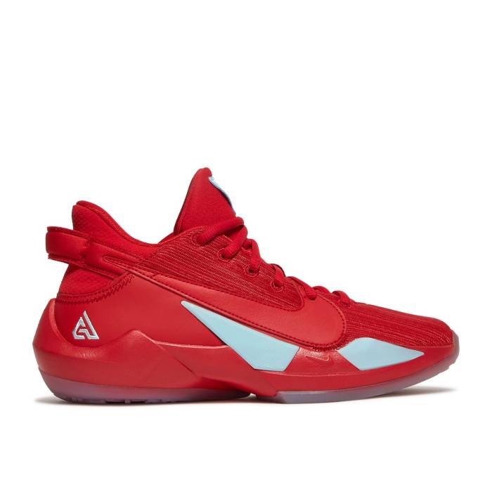 ナイキ Nike 【 Zoom Freak 2 Gs 'Red Glacier Ice' Youth University Red/Glacier Ice/University Red 】 ズーム ジュニア キッズ Red 赤・レッド