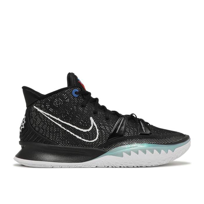 ナイキ Nike 【 Kyrie 7 \u0027Brooklyn\u0027 Men Black/Off Noir/Chile Red/White 】 Kyrie カイリー メンズ 黒いこと 黒いこと Red 赤・赤いこと 白いこと 白いこと
