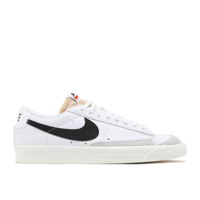 ナイキ Nike 【 Blazer Low \u002777 Vintage \u0027White Black\u0027 Men White/Black/Sail 】 ブレイザー vintage ビンテージ・ヴィンテージ メンズ 白いこと 白いこと 黒いこと 黒いこと