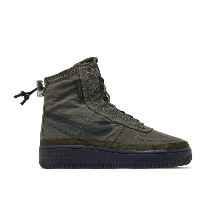 ナイキ Nike 【 Wmns Air Force 1 High Shell 'Cargo Khaki' Women Cargo Khaki/Seaweed/Off Noir 】 ハイ shell シェル レディース カーゴ カーキ