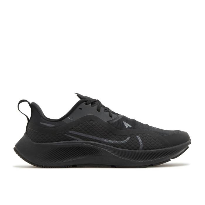 ナイキ Nike 【 Wmns Air Zoom Pegasus 37 Shield \u0027Black Anthracite\u0027 Women Black/Anthracite 】 望遠レンズ ペガサス レディース 黒いこと 黒いこと