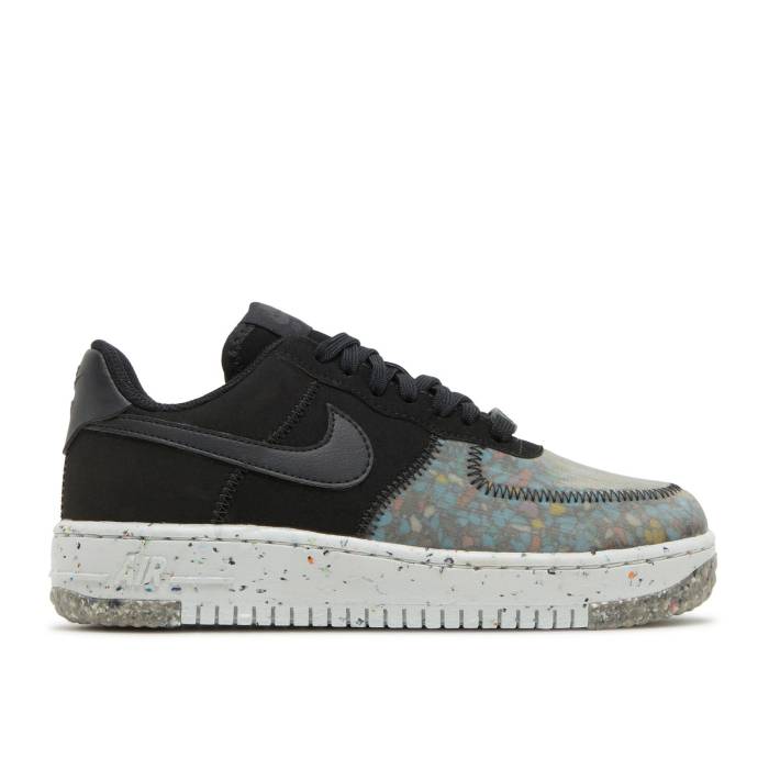 ナイキ Nike 【 Wmns Air Force 1 Crater \'Black Photon Dust \' Women Black/Photon Dust/Dark Smoke Grey/Black 】 レディース 黒色 ブラック 灰色 グレー｜スニケス