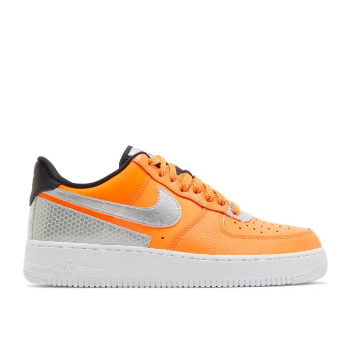 ナイキ Nike 【 3M X Air Force 1 \u002707 Se \u0027Total Orange\u0027 Men Total Orange/Metallic Silver/Black 】 メンズ orange 橙・オレンジ色 Silver しろがね色・しろがね色 黒いこと 黒いこと